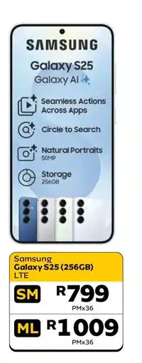 MTN Samsung Galaxy S25 (256GB) LTE offer