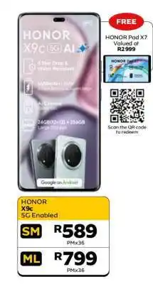 MTN HONOR X9c offer