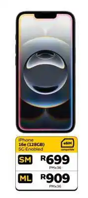 MTN iPhone 16e (128GB) offer