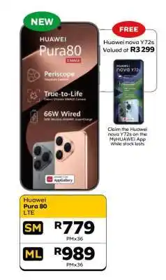 MTN Huawei Pura 80 LTE offer
