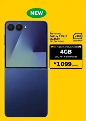 MTN Samsung Galaxy Z Flip7 (512GB) offer