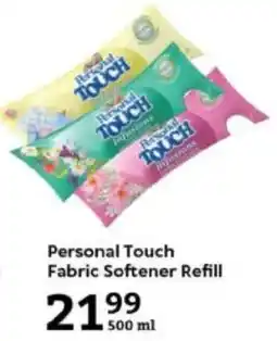 Oxford Freshmarket Personal Touch Fabric Softener Refill offer