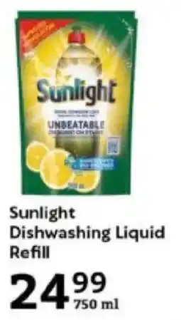 Oxford Freshmarket Sunlight Dishwashing Liquid Refill offer