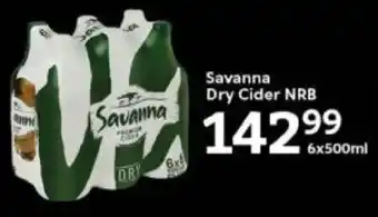 Oxford Freshmarket Savanna Dry Cider NRB offer