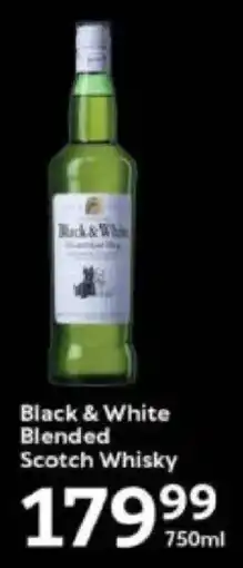 Oxford Freshmarket Black & White Blended Scotch Whisky offer