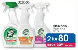 Clicks Handy Andy Trigger Spray offer