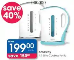 Clicks Safeway Cordless Kettle offer