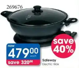 Clicks Safeway Electric Wok offer