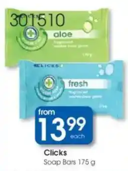 Clicks Clicks Soap Bars offer