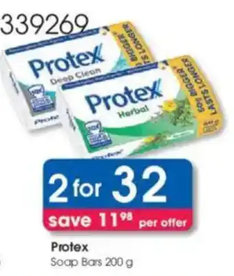 Clicks Protex Soap Bars offer