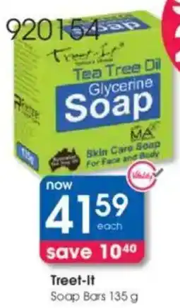 Clicks Treet-It Soap Bars offer