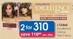 Clicks L'Oréal Excellence Creme Hair Colour offer
