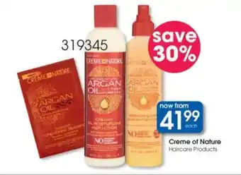 Clicks Creme of Nature Haircare Products offer
