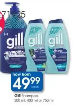 Clicks Gill Shampoo offer
