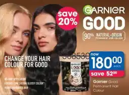 Clicks Garnier Good Permanent Hair Colour offer