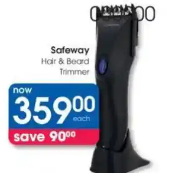 Clicks Safeway Hair & Beard Trimmer offer