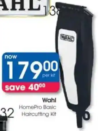 Clicks Wahl HomePro Basic Haircutting Kit offer
