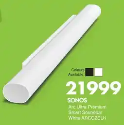 Save Hyper SONOS Arc Ultra Premium Smart Soundbar White offer