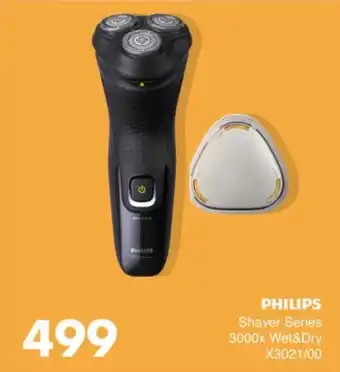 Save Hyper PHILIPS Shaver Series 3000x Wet & Dry offer