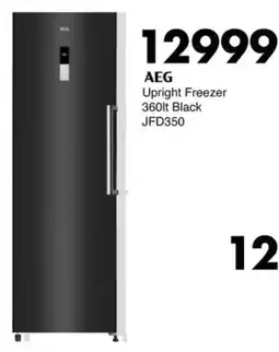 Save Hyper AEG Upright Freezer Black offer