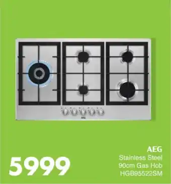 Save Hyper AEG Stainless Steel Gas Hob offer