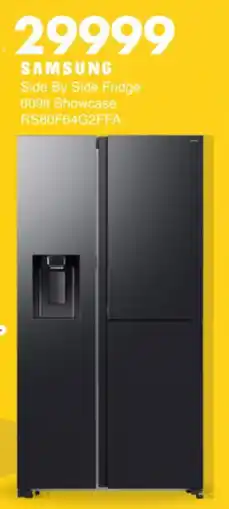 Save Hyper SAMSUNG Side By Side Fridge Showcase offer