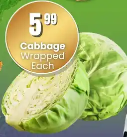 Super Save Cabbage Wrapped offer