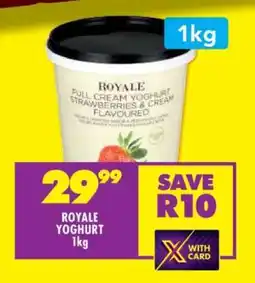 Shoprite ROYALE YOGHURT 1kg offer