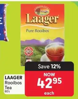 Makro Laager Rooibos Tea 80's offer