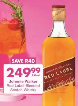 President Hyper Johnnie Walker Red Label Blended Scotch Whisky offer