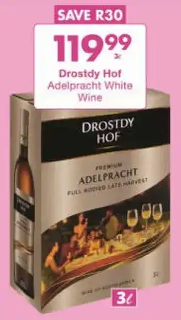 President Hyper Drostdy Hof Adelpracht White Wine offer