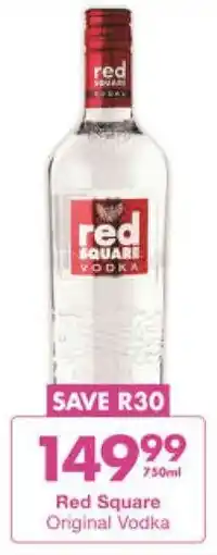 President Hyper Red Square Original Vodka offer