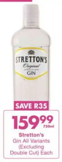 President Hyper Stretton's Gin All Variants offer