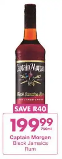 President Hyper Captain Morgan Black Jamaica Rum offer