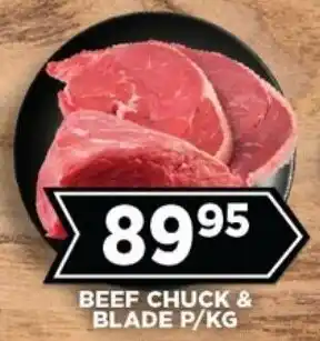 Goal Supermarket Beef chuck & blade offer