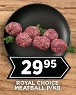 Goal Supermarket Royal choice meatball offer