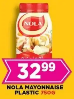 Goal Supermarket Nola mayonnaise plastic offer