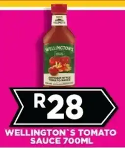 Goal Supermarket Wellington's tomato sauce offer