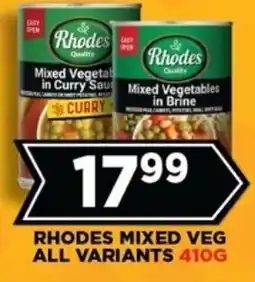 Goal Supermarket Rhodes mixed veg all variants offer