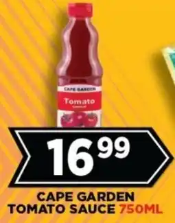 Goal Supermarket Cape garden tomato sauce offer
