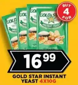 Goal Supermarket Gold star instant yeast offer