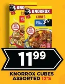 Goal Supermarket Knorrox cubes assorted offer