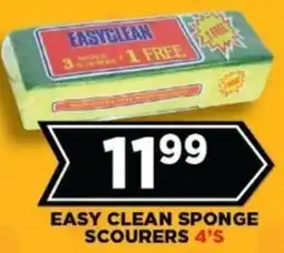 Goal Supermarket Easy clean sponge scourers offer