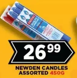Goal Supermarket Newden candles assorted offer