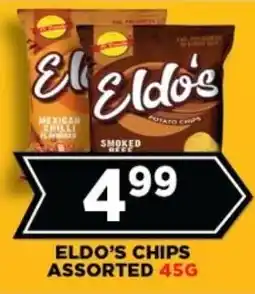Goal Supermarket Eldo's chips assorted offer