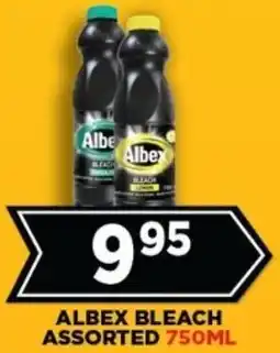 Goal Supermarket Albex bleach assorted offer