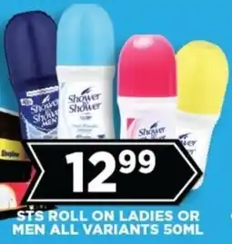 Goal Supermarket Sts roll on ladies or men all variants offer