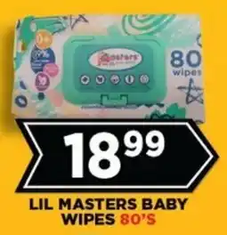 Goal Supermarket Lil masters baby wipes offer