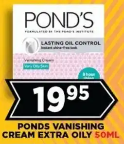 Goal Supermarket Ponds vanishing cream extra oily offer