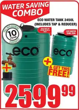 Boxer Build Eco water tank offer